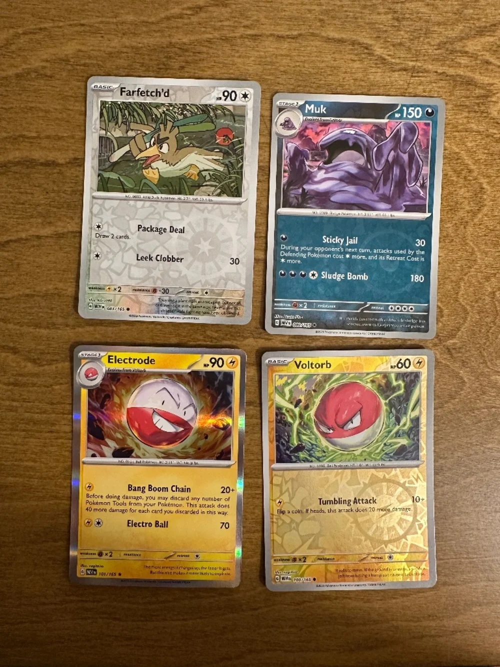 Lot of 15 Pokemon Cards Holo and RevHolo (Scarlet & Violet 151 & Surging Sparks)
